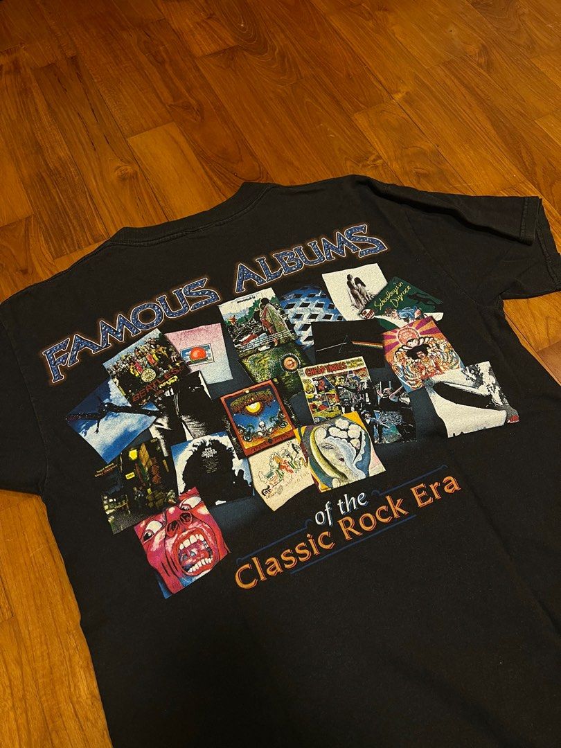 Vintage Rock Tee Shirt, Men&rsquo;s Fashion, Tops & Sets, Tshirts & Polo