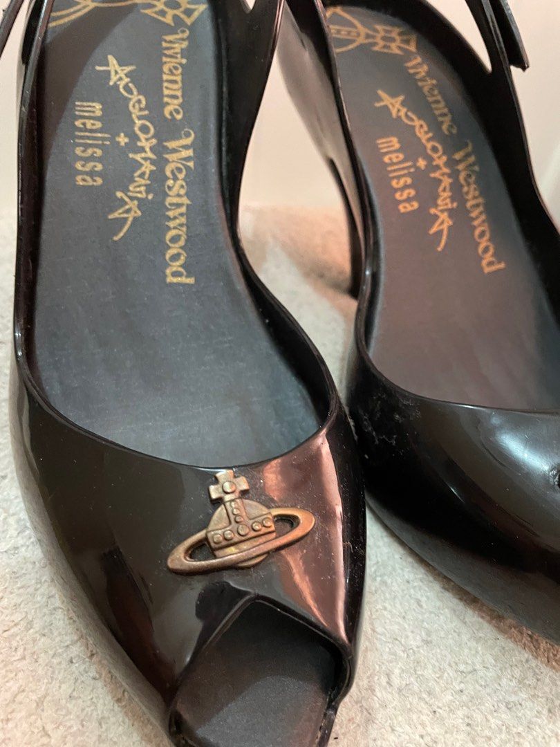 Vivien Westwood by Melissa (Category: Heels) located in Mandaluyong City. Submitted by mamivon (Listing ID 1211904567, Image 3). Description: Rare Vivien Westwood by Melissa Size Eu 37 Slim Fit RFS: Declutterring.