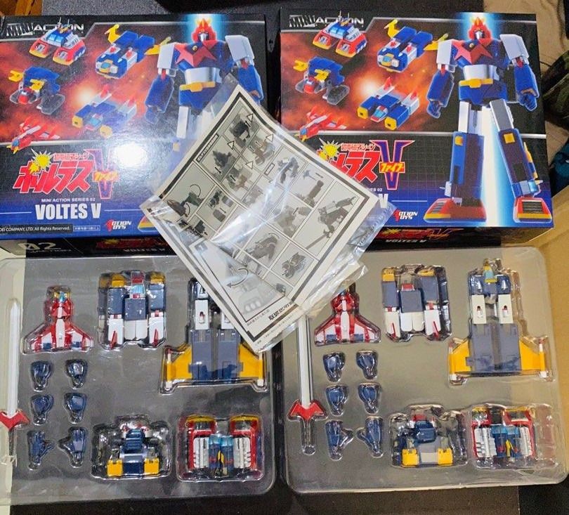Voltes V Mini Action Toys Series 02 Hobbies Toys Toys