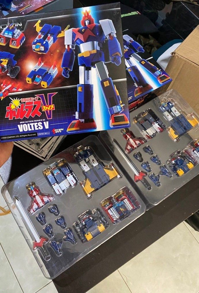 Voltes V - Mini Action Toys Series 02, Hobbies & Toys, Toys