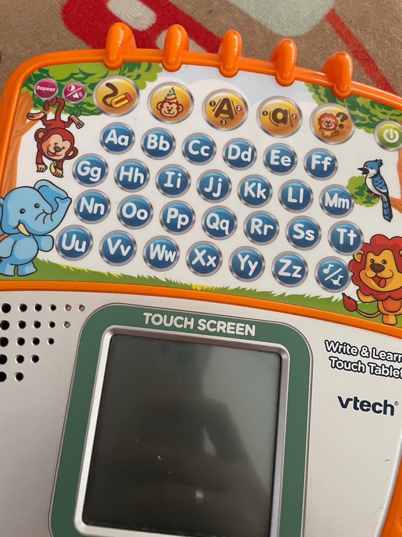 Vtech write&learn touch tablet, Hobbies & Toys, Toys & Games on Carousell