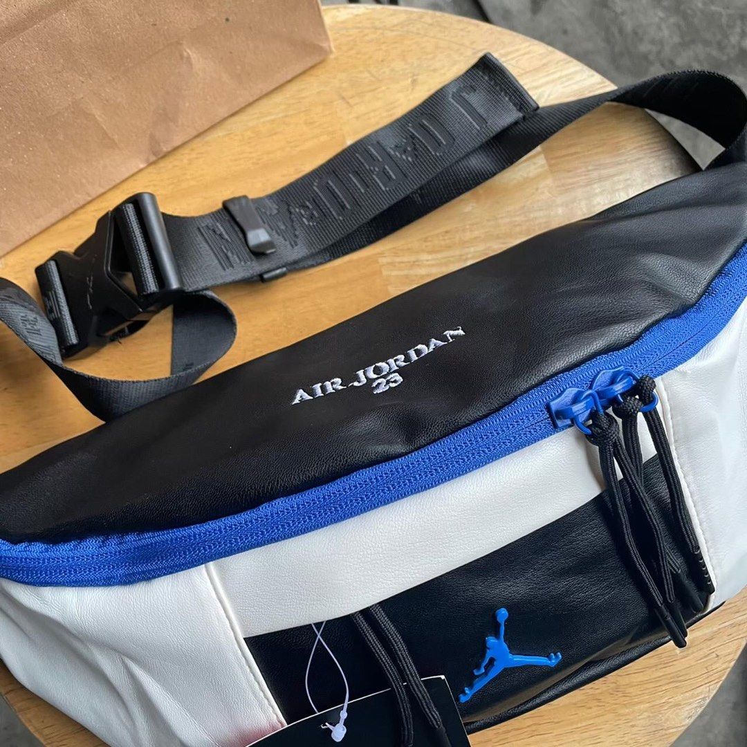 air jordan leather waist bag original