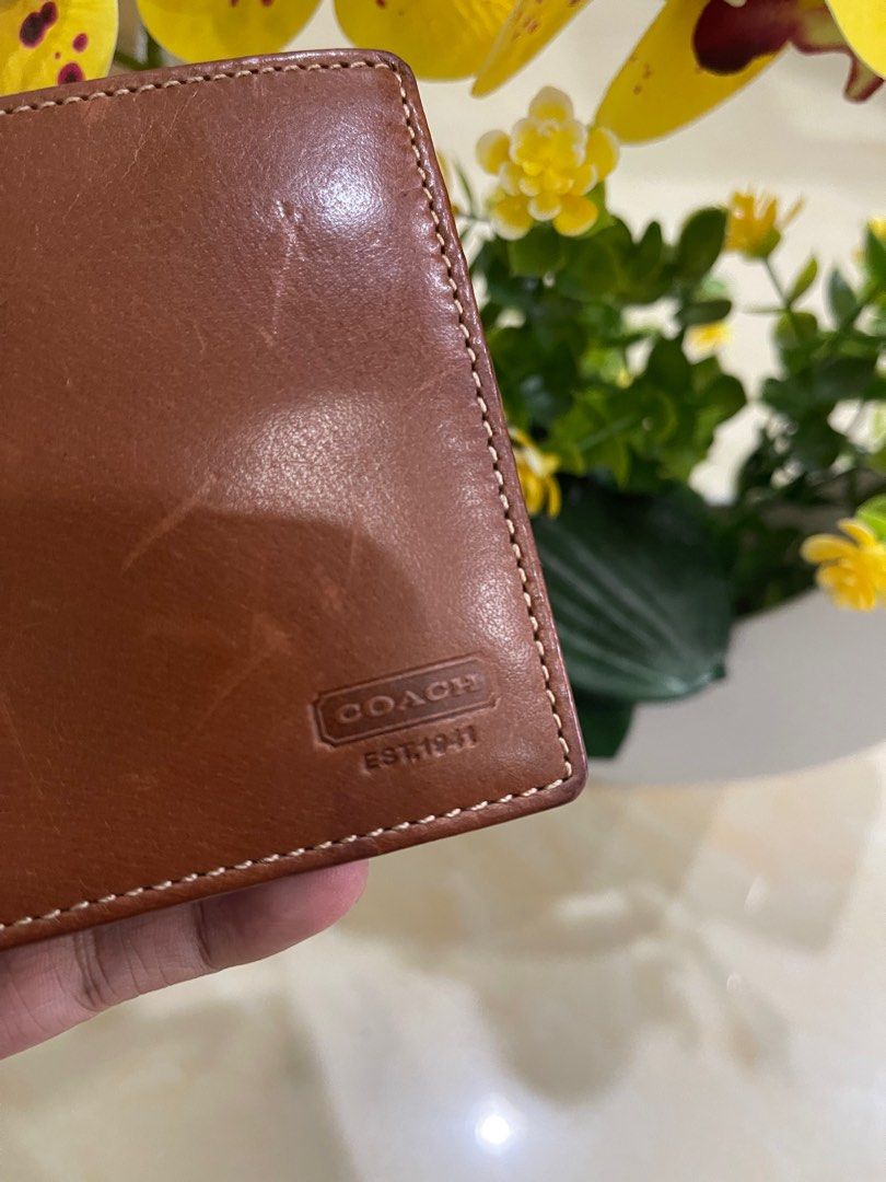 Coach wallet cheap made in india