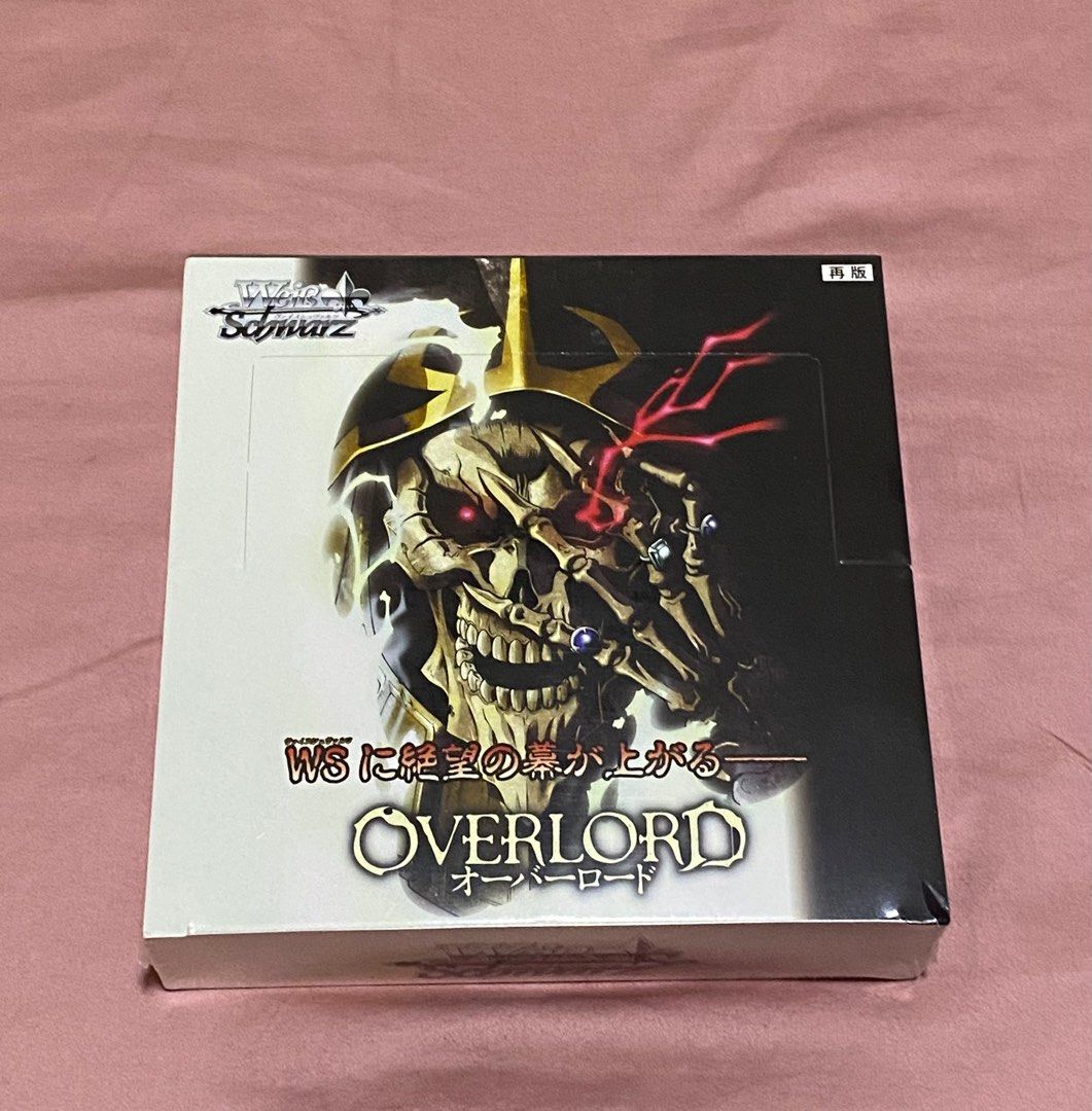 crimson invasion booster box amazon Weiss Schwarz: Original Work: Overlord main image 0