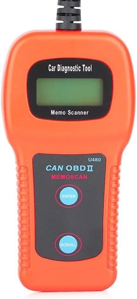 Car Care U480 OBD2 OBDII OBD II MEMO Scan MEMOSCAN LCD Car AUTO