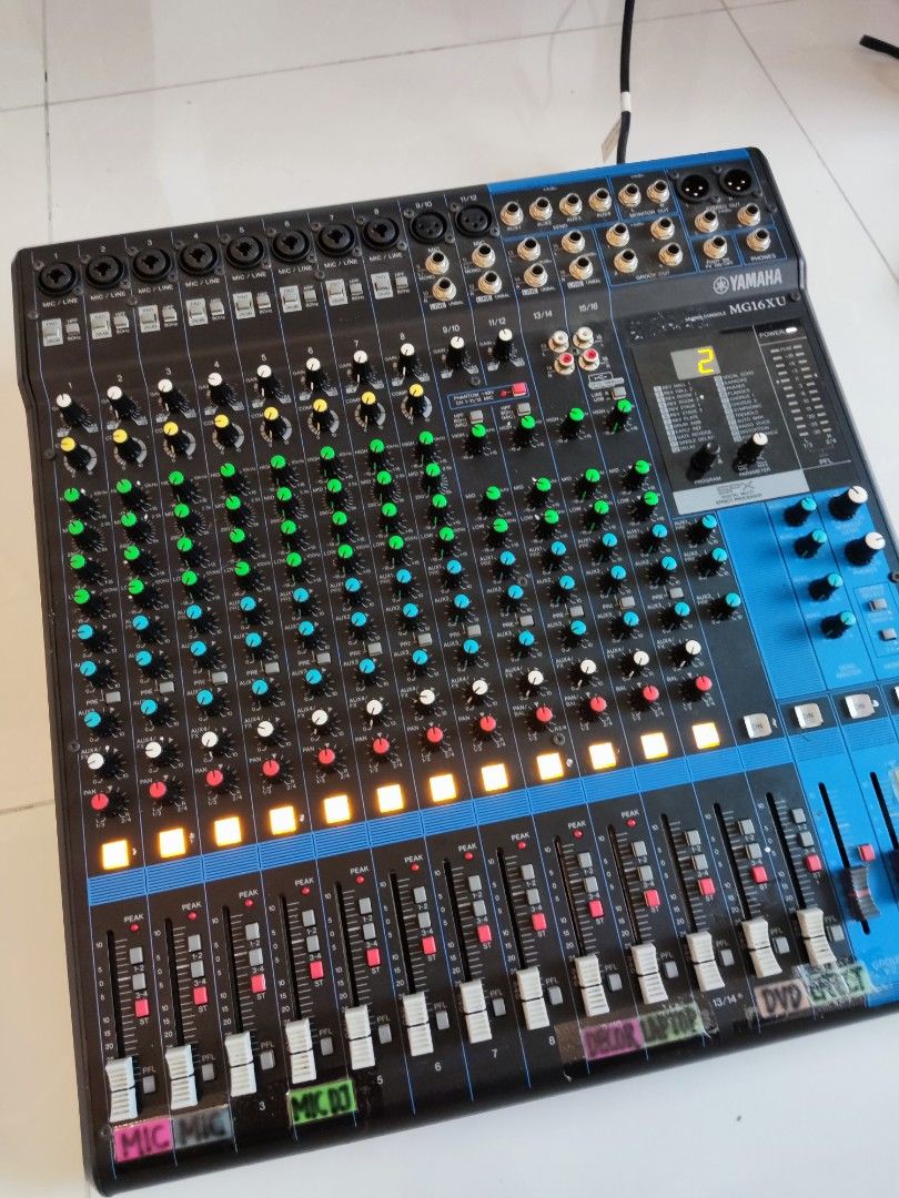 Yamaha MG16XU 16 Channel Mixer with BuiltIn FX., Audio, Other Audio