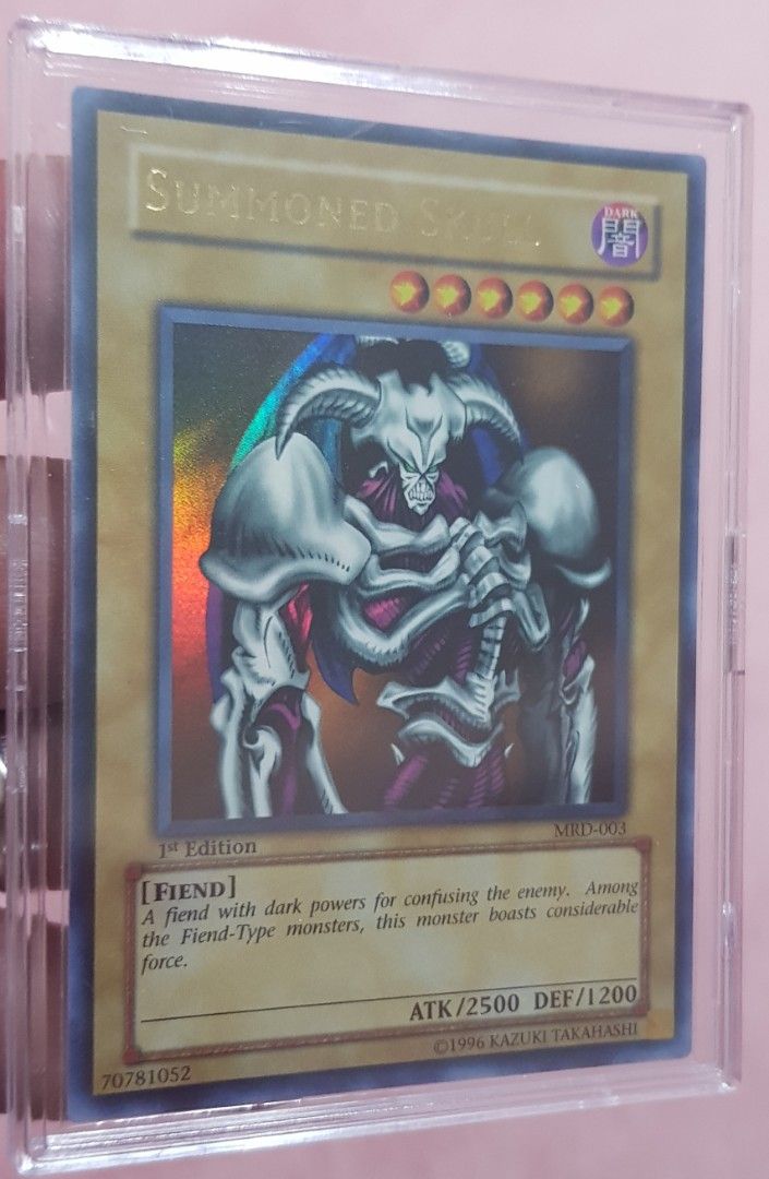 福袋・半額ポスター - クリーニング屋さん専用の通 Yugioh Summoned Skull 1st Edition MRD-003, Hobbies & Toys 遊戯王OCG デュエルモンスターズ