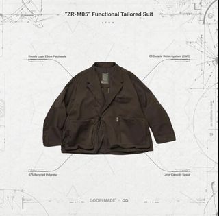 “ZR-M05” Functional Tailored Suit - Iron