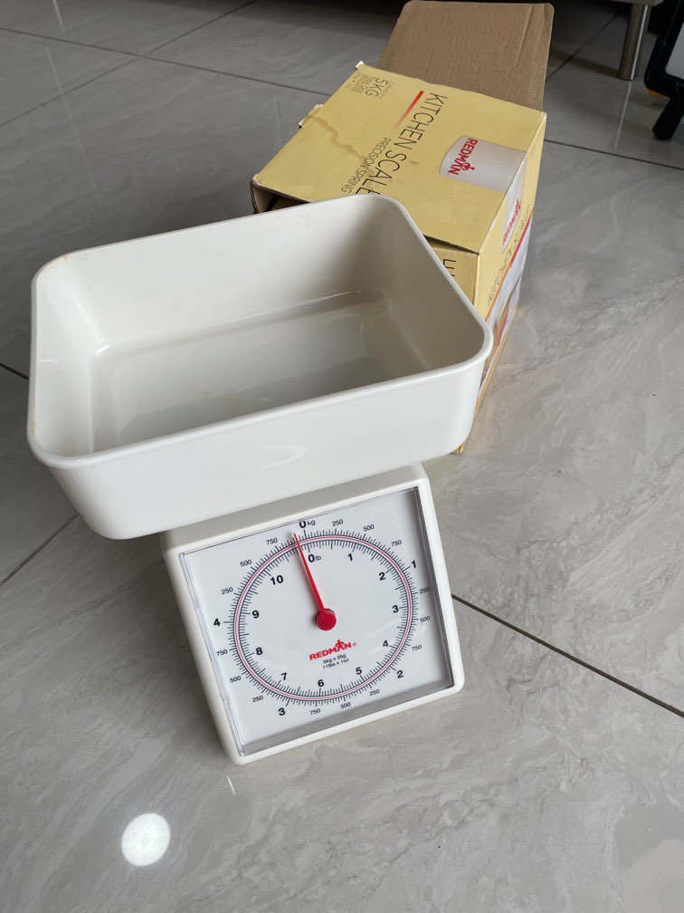 Redman Kitchen Scale 0-5 kg kitchen analogue scale, Redman, TV & Home Appliances, Kitchen ...