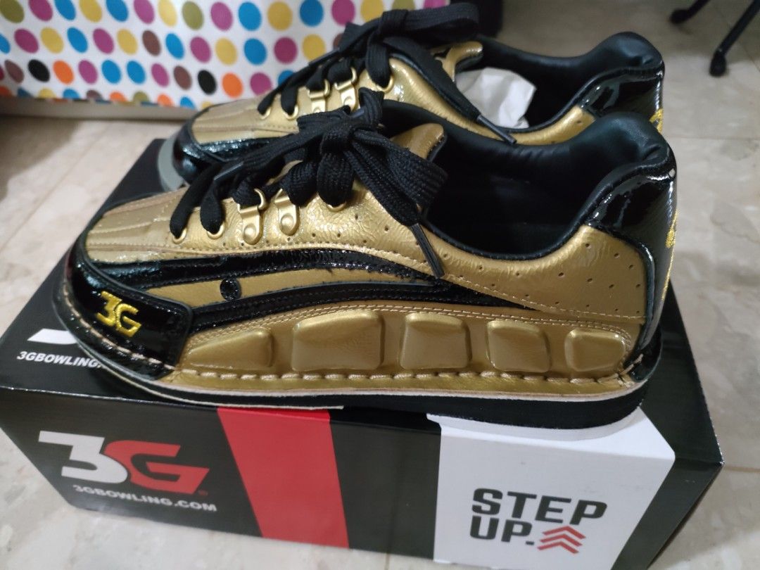 Gold cheap bowling shoes