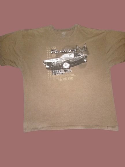 '73 Firebird Chassis Tee (Category: Tshirts & Polo Shirts ) located in Manila. Submitted by da666ul (Listing ID 1212082346, Image 1). Description: '73 Firebird Chassis Tee issue: crackprints size: XXL (24.5x29).