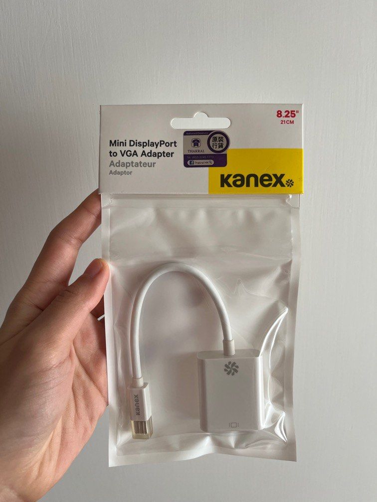 全新Kanex Mini DisplayPort to VGA Adapter, 電腦＆科技, 電腦周邊及