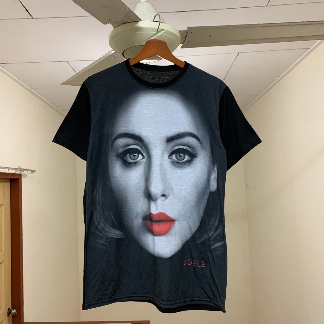 Adele T Shirt Overprint Men s Fashion Tops Sets Tshirts