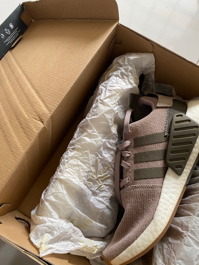 Adidas NMD R2 sneakers in Nude Beige Women s Fashion Footwear