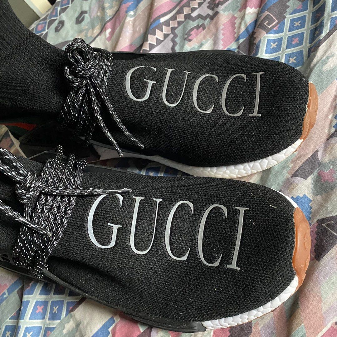 ADIDAS NMD x PHARELL WILLIAMS GUCCI SHOES, Men's Fashion, Footwear,  Sneakers on Carousell