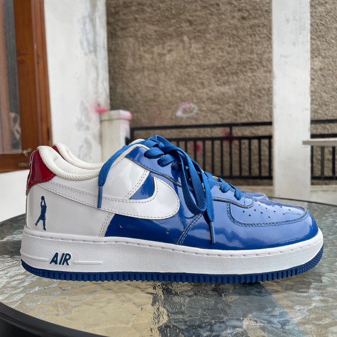 Air force 1 sheed blue jay rare, Fesyen Pria, Sepatu , Sneakers di