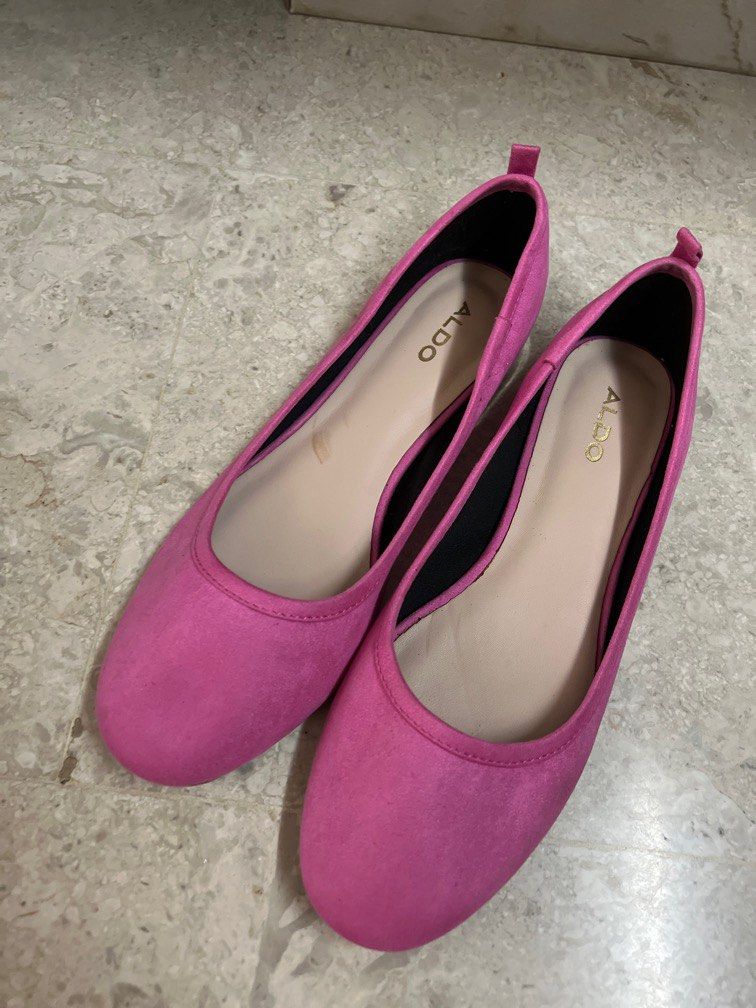Aldo pink deals flats