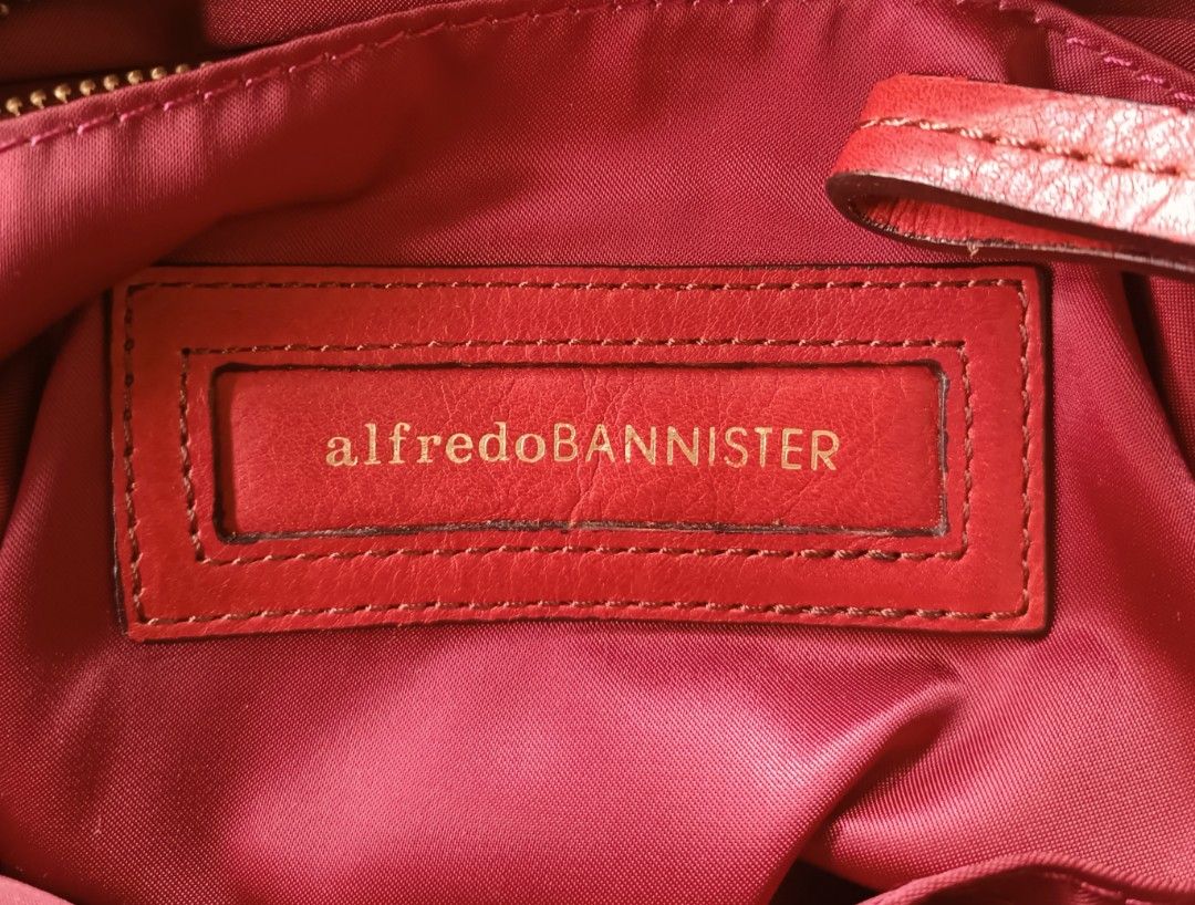 ALFREDO BANNISTER ORIGINAL LEATHER SHOULDER BAG, Women's Fashion, Bags & Wallets, Shoulder Bags