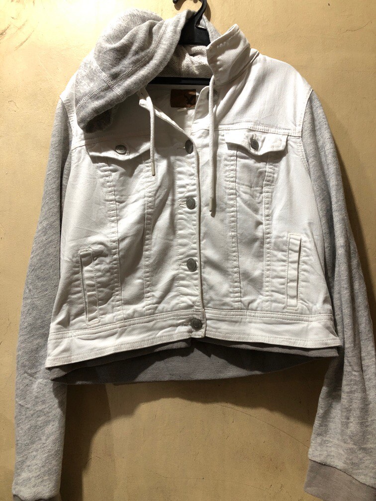 American eagle cropped hoodie Clearance