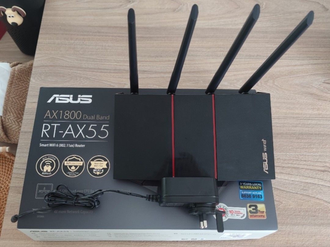 ASUS AX1800, Computers & Tech, Parts & Accessories, Networking on Carousell