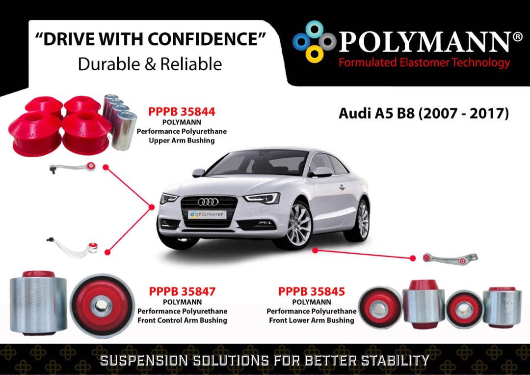 Audi Bushing Wear Out Upgrade To Poly Bush, Car Accessories, Car