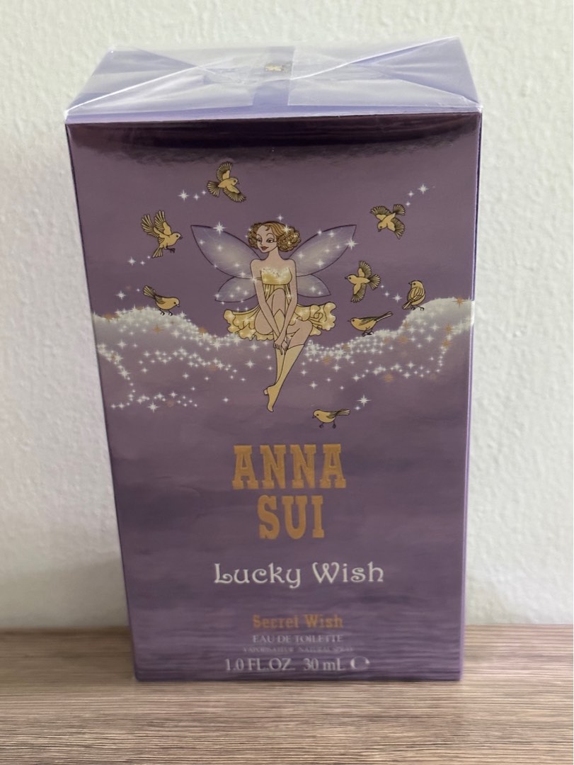 Authentic Anna Sui Lucky Wish 30mL, Beauty & Personal Care, Fragrance ...