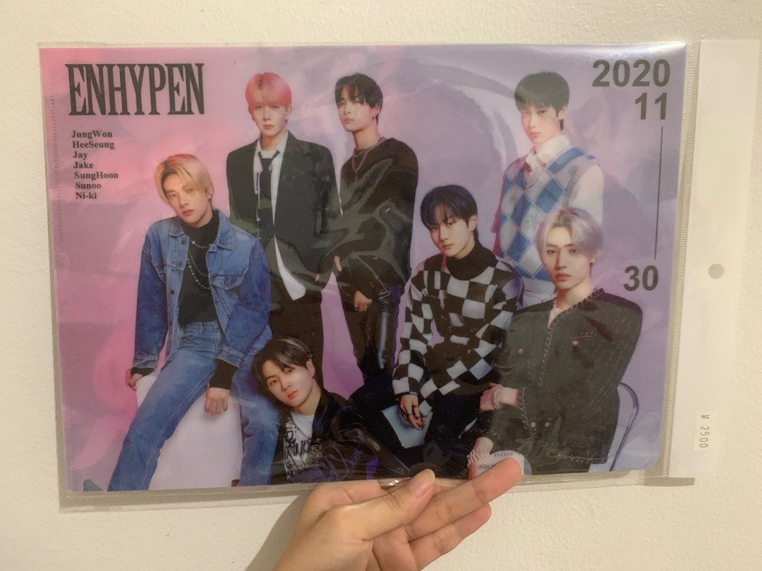 Authentic ENHYPEN merch from HYBE w/ FREE HYBE pen, Hobbies & Toys