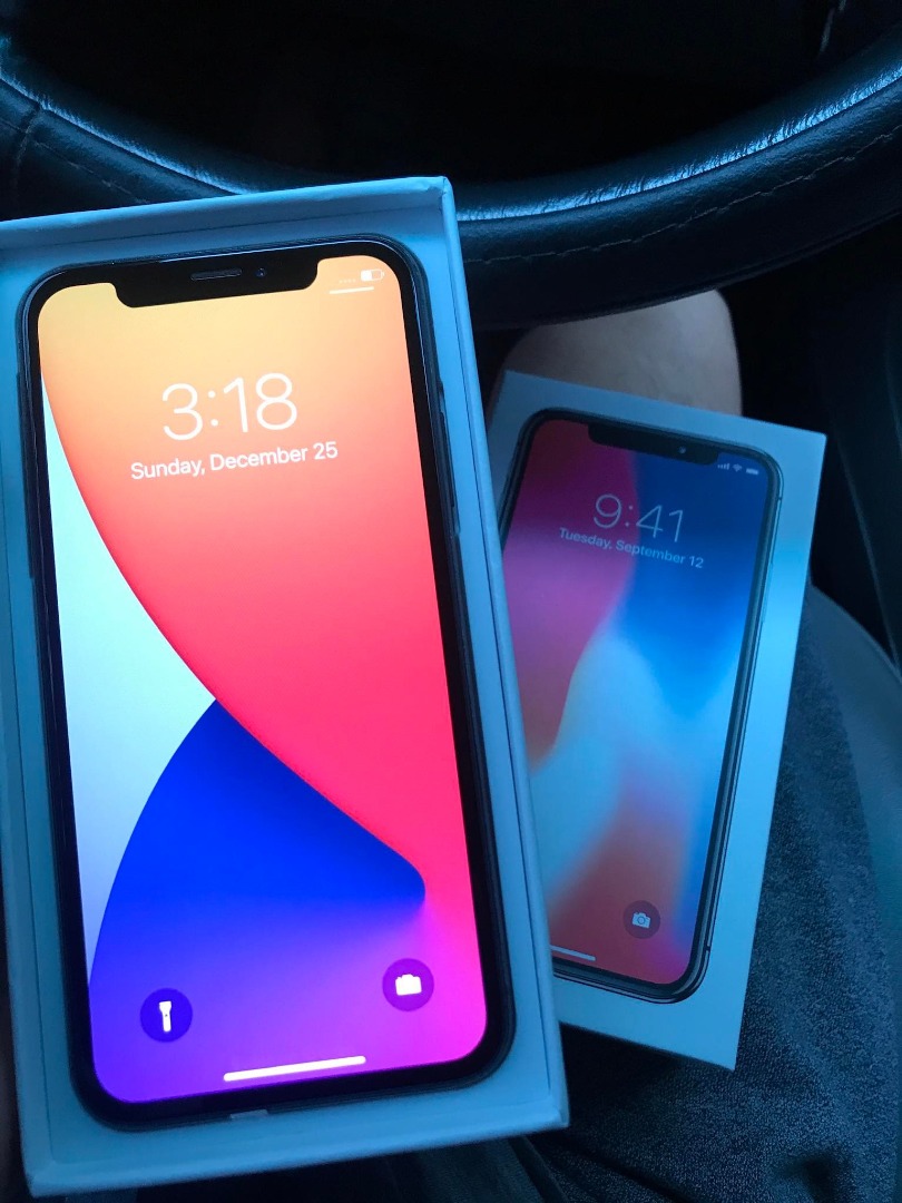 Authentic Iphone X (64GB) complete box set, Mobile Phones & Gadgets