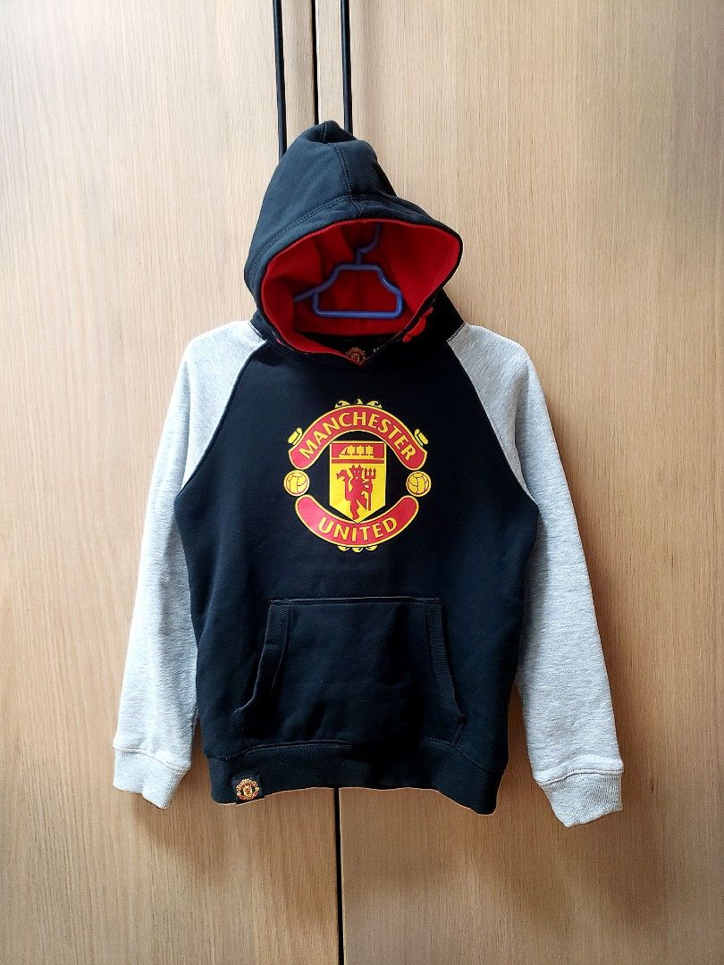 Man utd 2025 kids hoodie