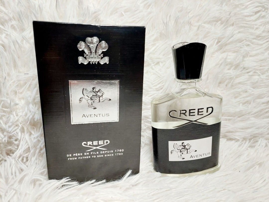 Aventus Creed 100ml (Category: Fragrance & Deodorants) located in Mandaluyong City. Submitted by kayeson (Listing ID 1212093382, Image 2). Description: Authentic U.S Perfume Tester Aventus Creed 100ml A traditional masculine scent. It's aromatic and fresh with clean citrus up top, floral in the heart and woods in the base. All items are in hand and ready to ship, also available on our shopee store. Thank you and happy shopping!! ~kyrie alysson's 