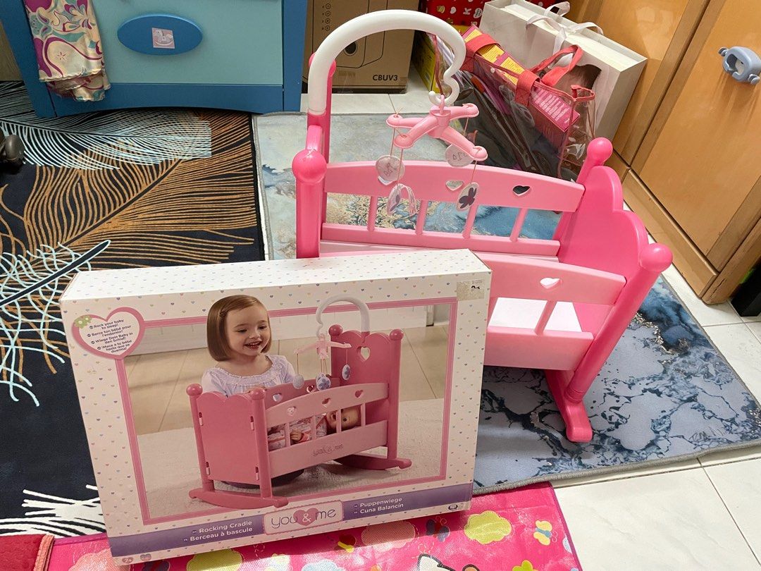 You & me doll hot sale crib