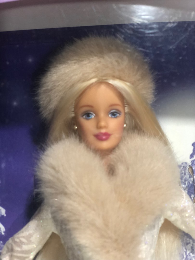 Barbie Winter Evening Doll Hobbies Toys Toys Games on