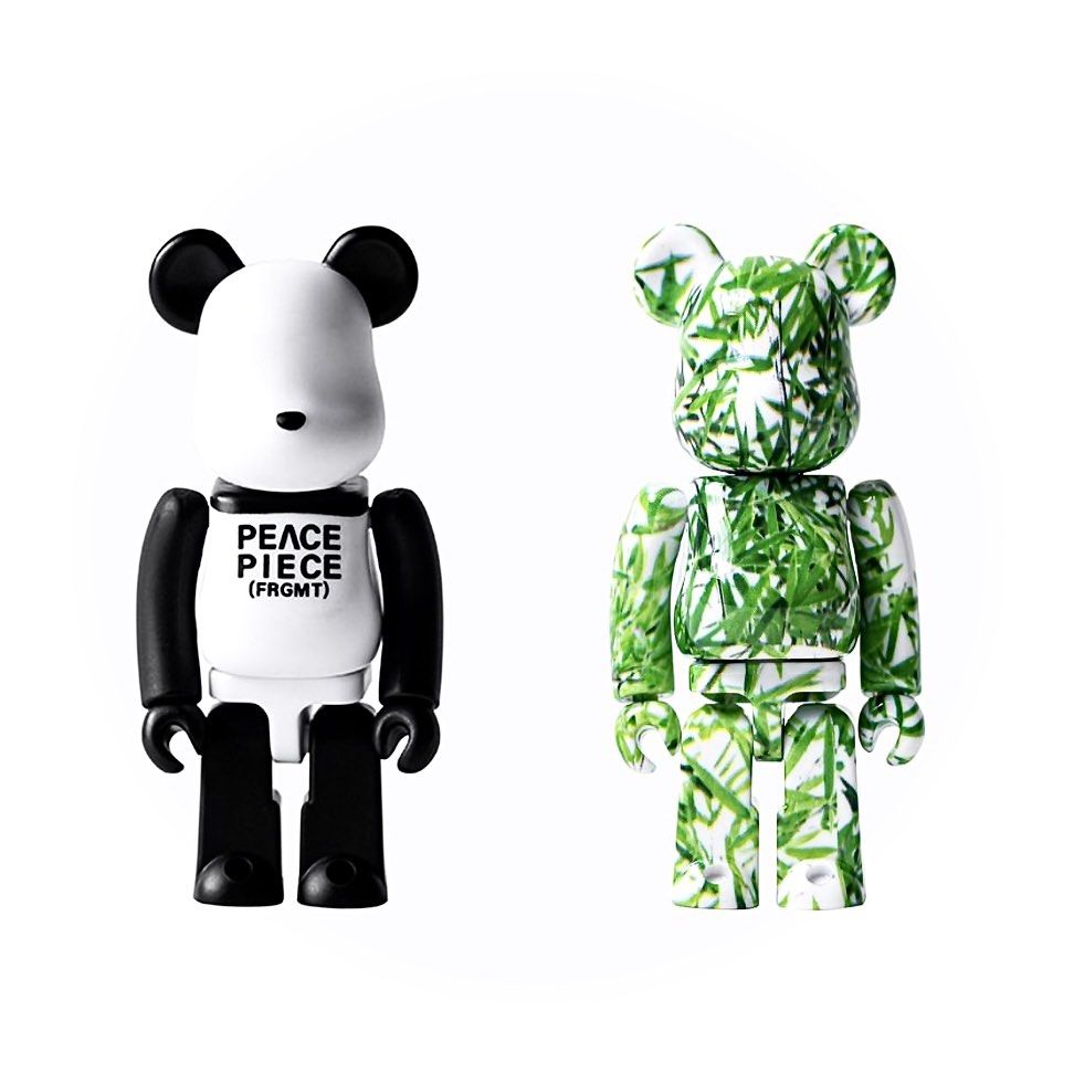 最新エルメス BE@RBRICK BE@RBRICK fragment fragmentdesign PANDA Ver