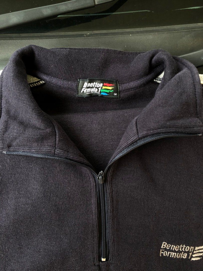 Benetton Half zipper Men s Fashion Coats Jackets and Outerwear