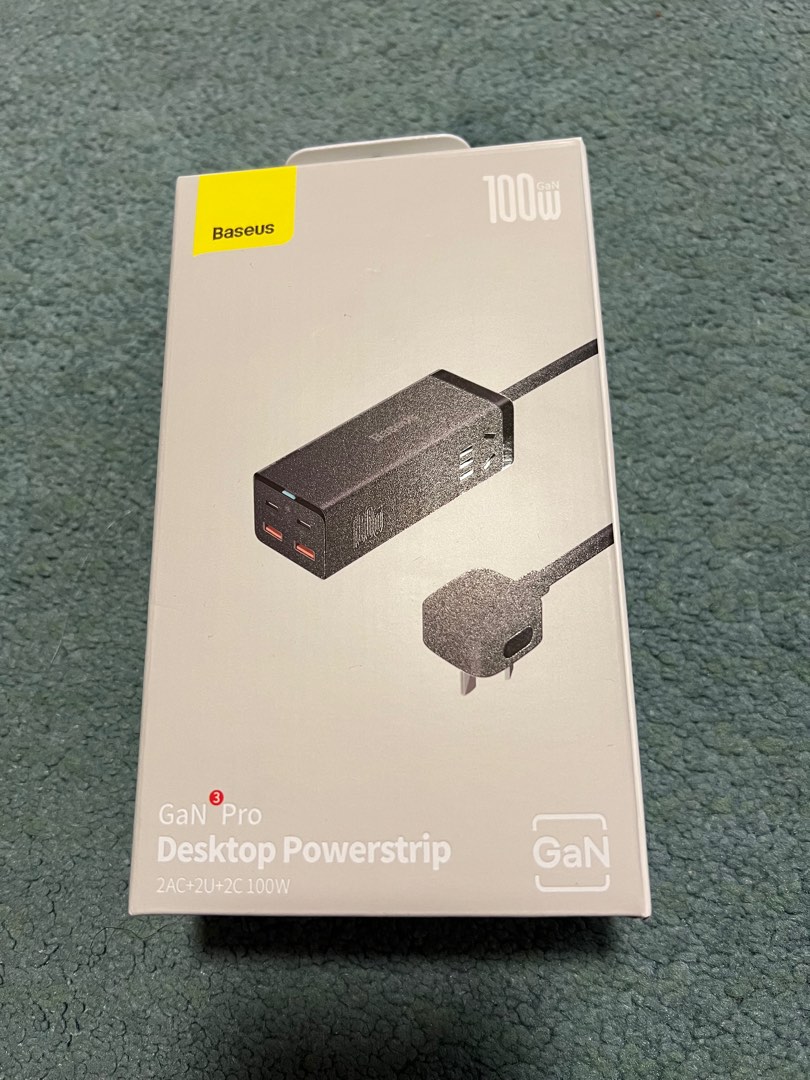 Baseus 100W GaN desktop charger, Mobile Phones & Gadgets, Mobile ...