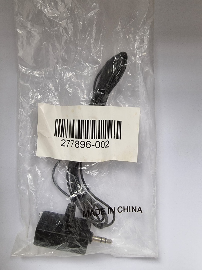 BoseIR Emitter w/ Pass Thru Piggyback 3.5mm Connector & IR Emitter 1