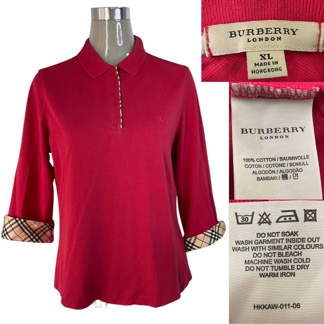 Burberry women's golf apparel best sale