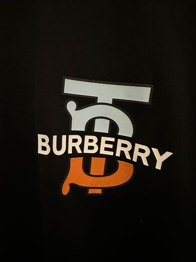 Burberry TB logo tee shirt, Men's Fashion, Tops & Sets, Tshirts & Polo