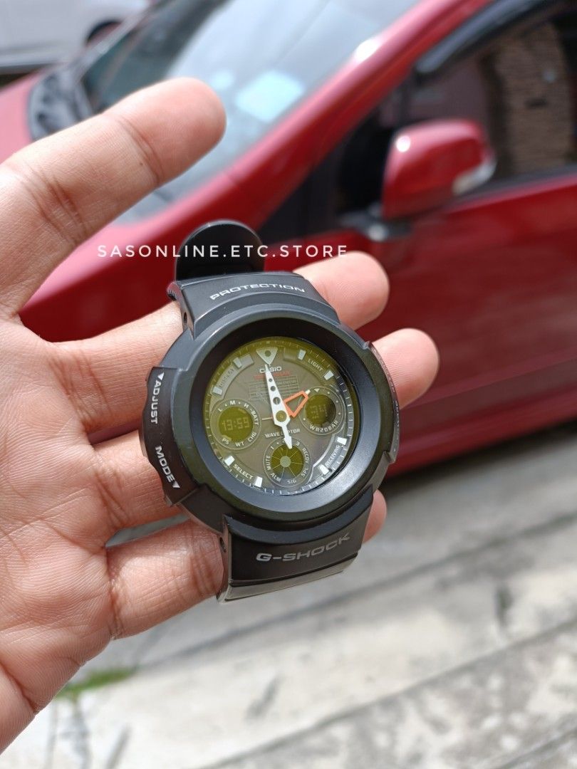 Casio G Shock AWG500J Men s Fashion Watches Accessories