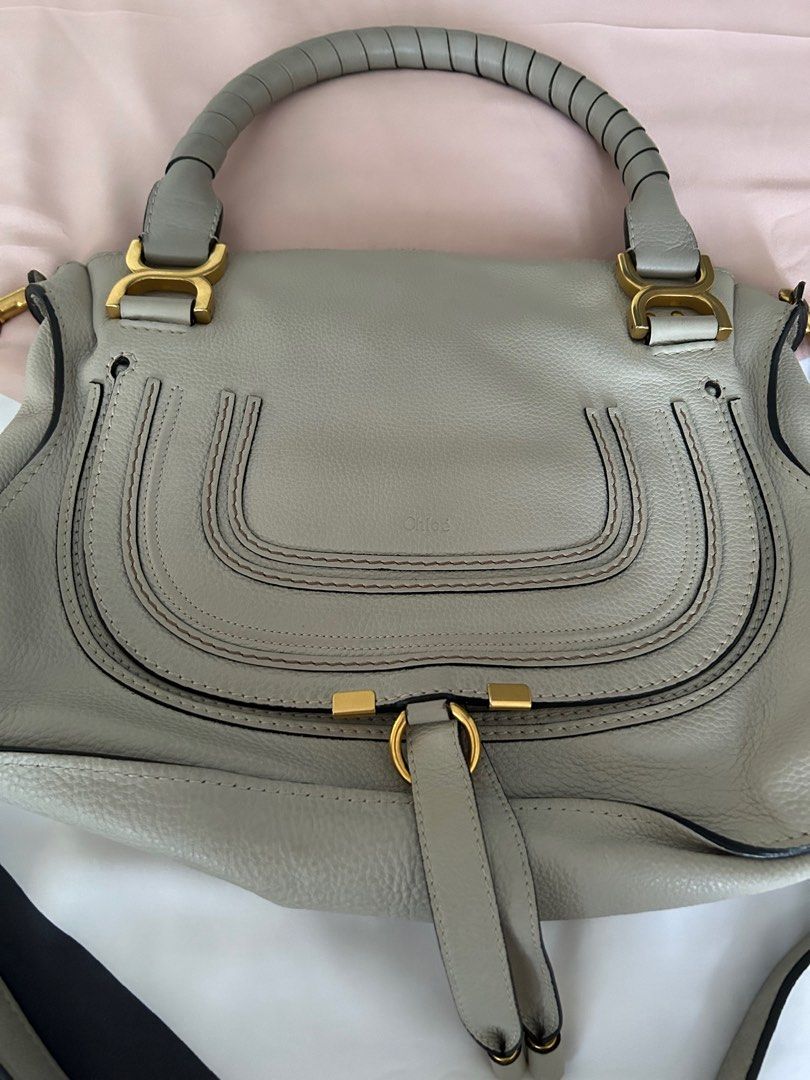 Chloe light grey bag w authenticity tag