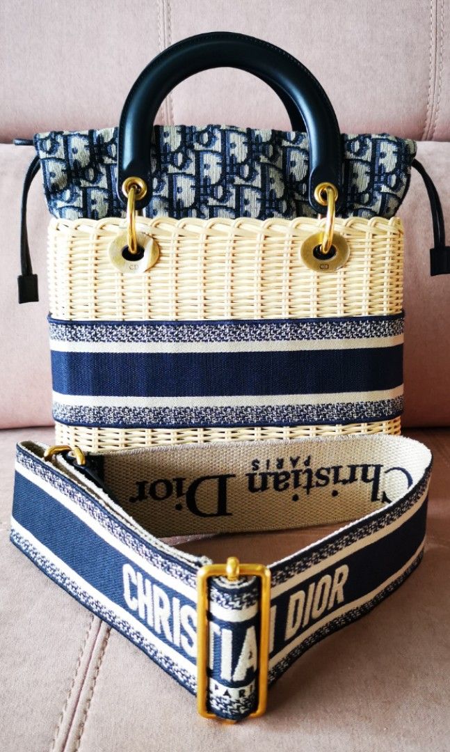 CHRISTIAN DIOR MEDIUM LADY DIOR BAG Luxury Bags Wallets on