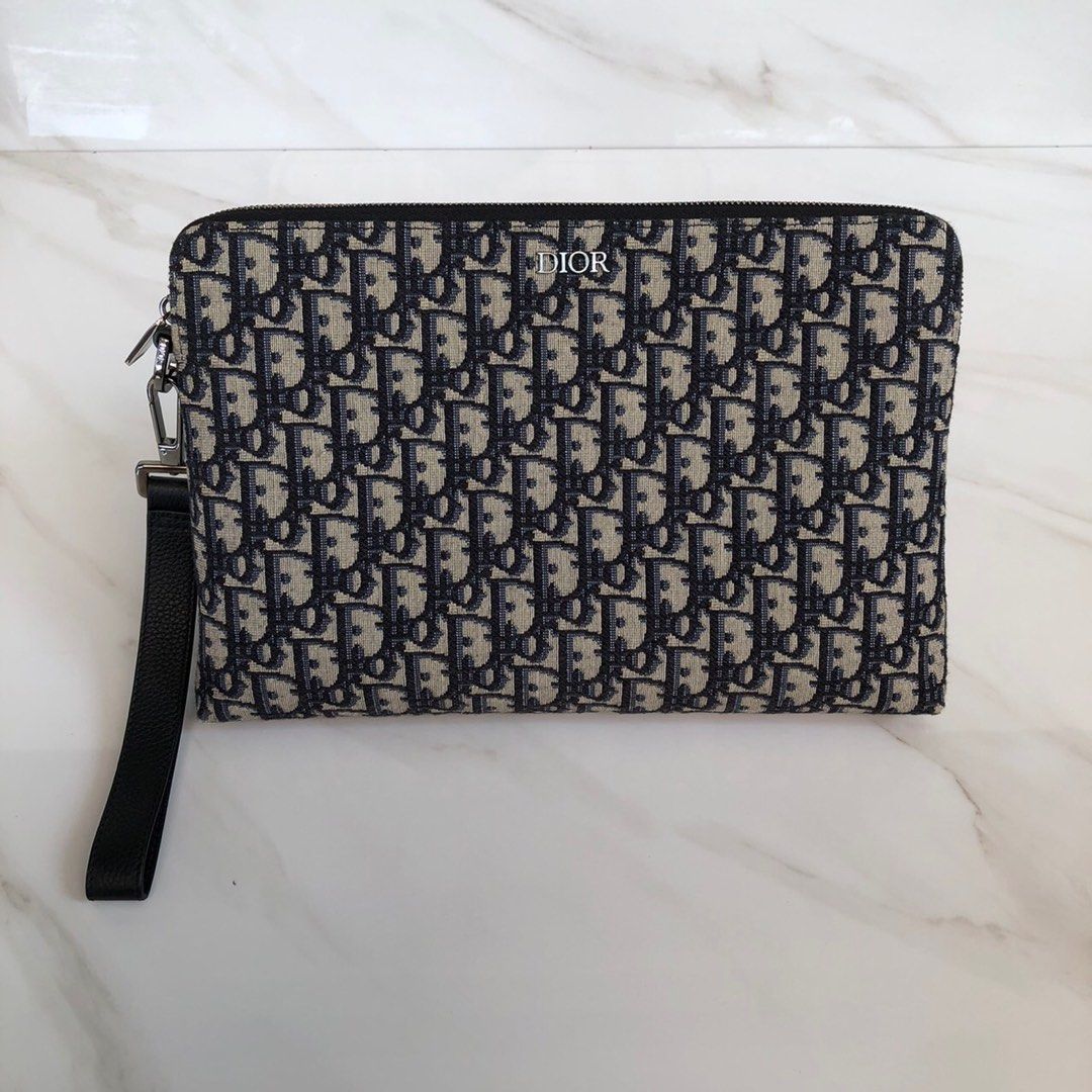 Christian Dior Oblique Toiletry Pouch in 2023