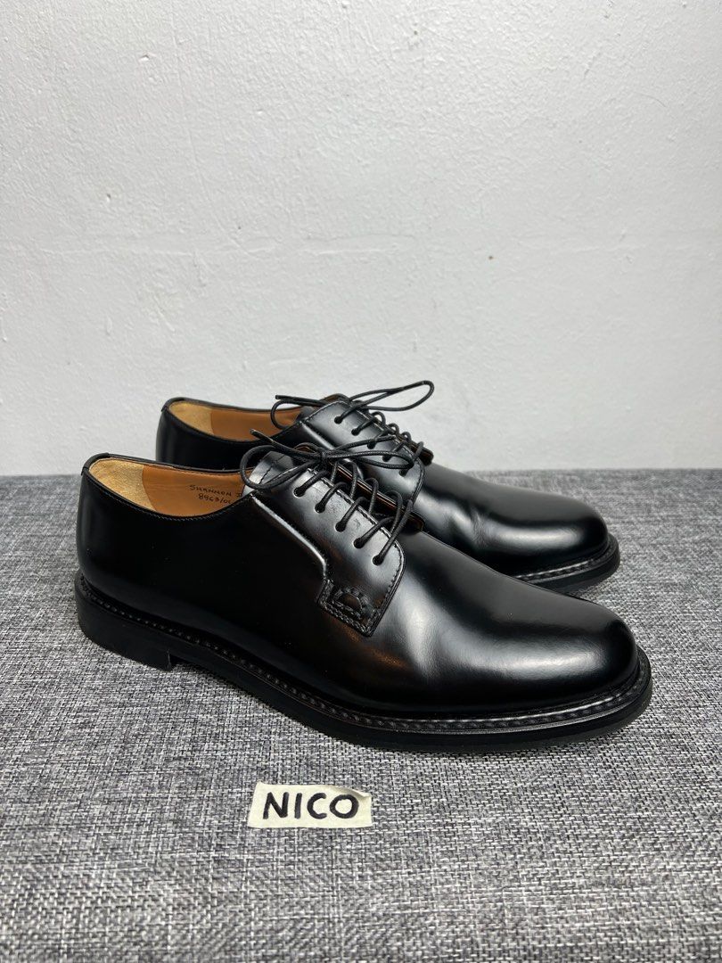 Church s Shannon 2 wr Polished Binder Derby Black 5UK Women s