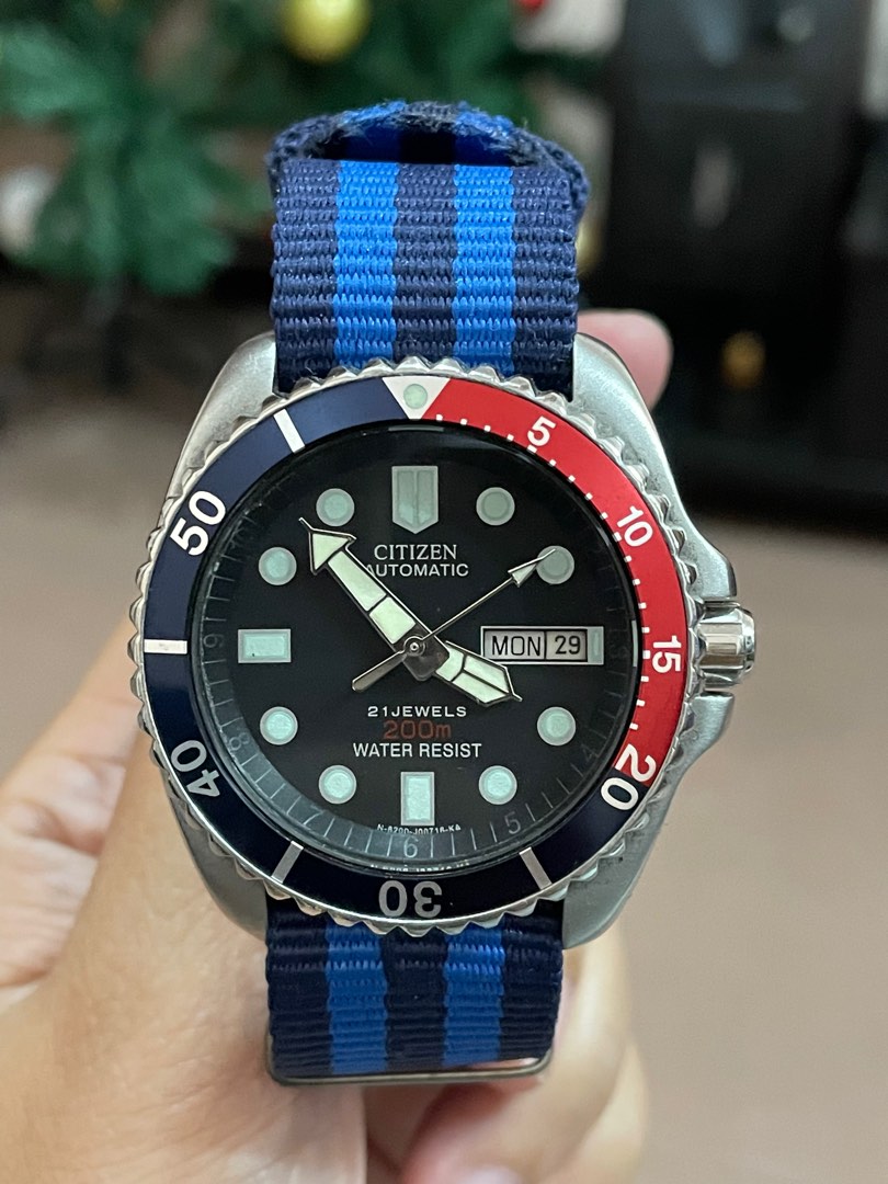 Citizen pepsi watch on sale