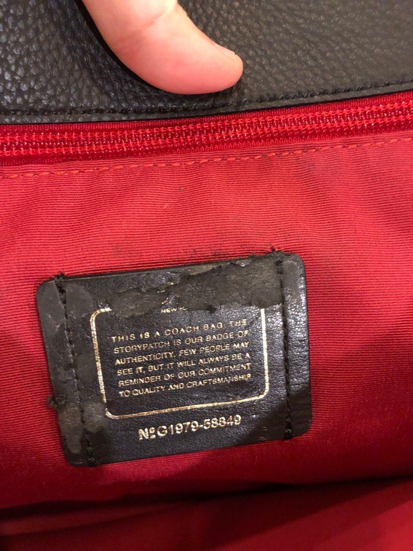 Coach leather tote, Women's Fashion, Bags & Wallets, Tote Bags on Carousell