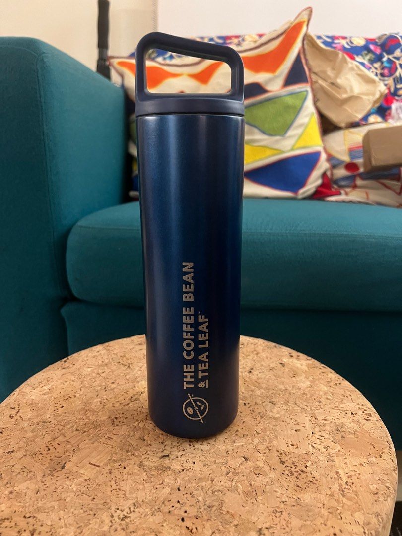 Coffee bean tumbler blue, Furniture & Home Living, Kitchenware