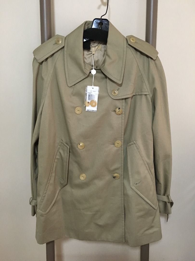 Cold Weather wear: BN Michael Kors Coat, Luxury, Apparel on Carousell