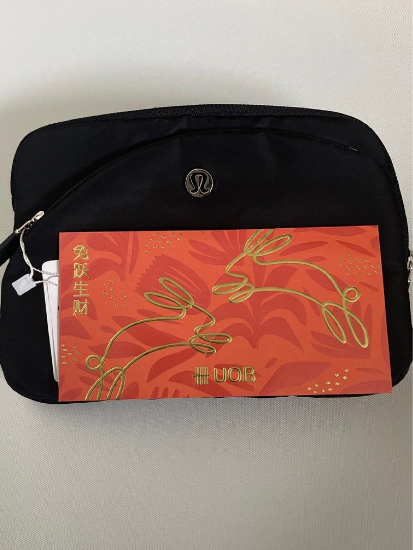 Curved Lines Crossbody Lululemon Pouch / Bag, Women's Fashion, Bags &  Wallets, Purses & Pouches on Carousell