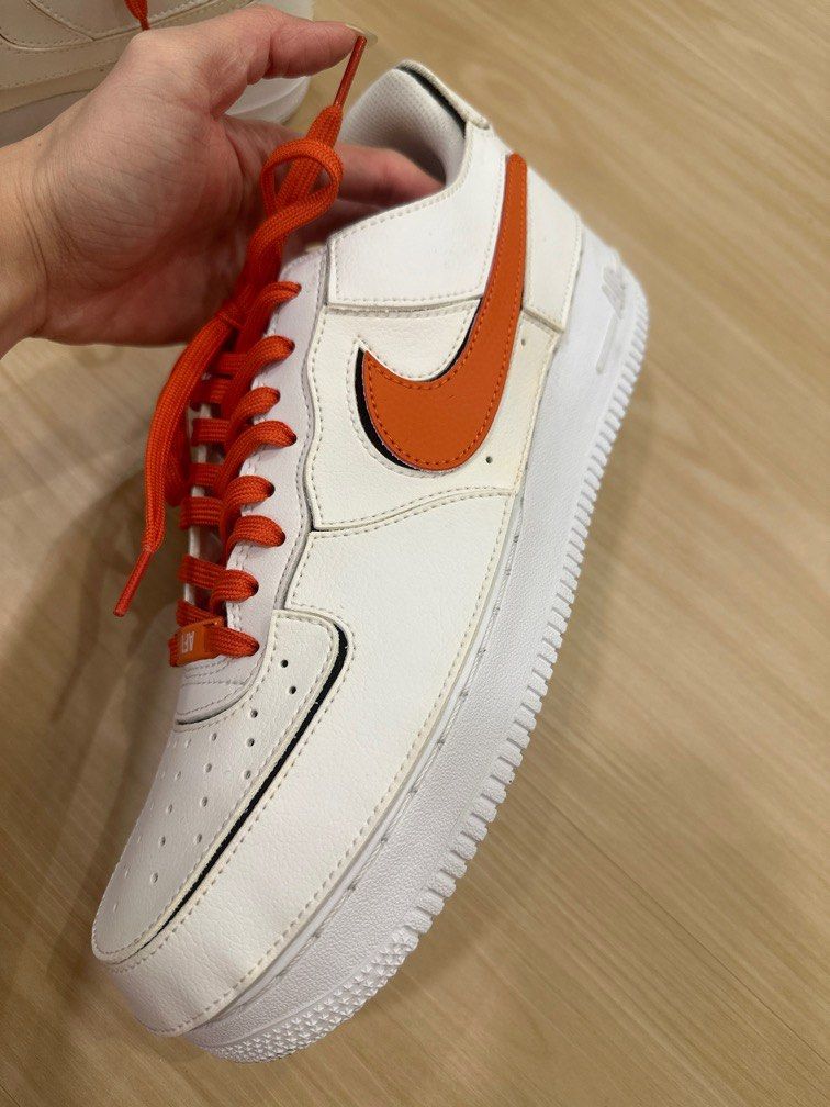 Nike air force 1 orange swoosh store