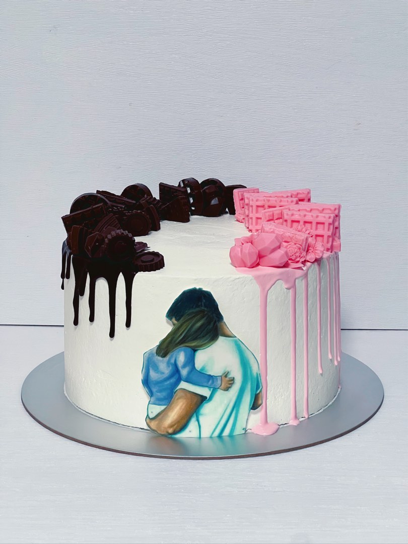 Beautiful Birthday Cake For Daughter | bakehoney.com